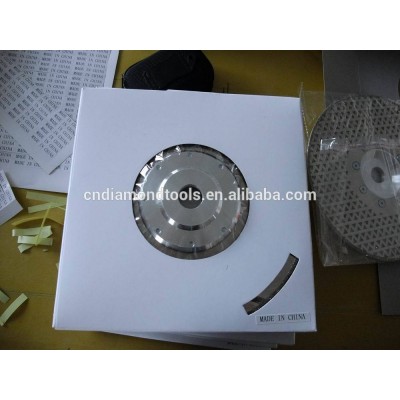 Electroplated Diamond circular cutting disc for alabaster with M14 connection