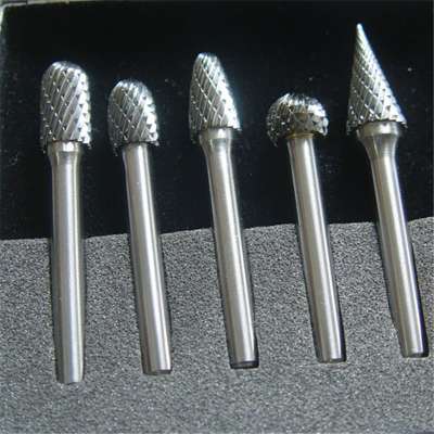 Type F Art Ball Nose Tungsten carbide rotary burrs For Finishing Forging And Welding