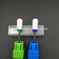 Nail Drill Type White Ceramic Drill Bit Abrasive Ceramic Nail Drill Bits