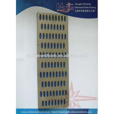 Electroplated diamond knife whetstone