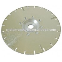 Electroplated diamond saw blades for wood cutting /Electroplated Diamond cutting blade with U slots