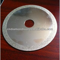 Diamond disc with continuous rim type