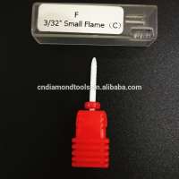 Nail Drill bits Ceramic Bit White Nail Bit For Foot/Hand