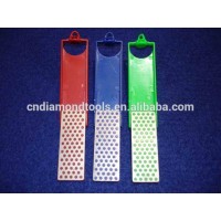 Electroplated Mini diamond sharpener / diamond whetstone