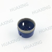 45mm Vacuum Brazed Diamond Grit Edge Hole Saw Cutter