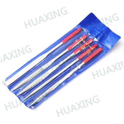 Half round shaped Diamond Needle File For Handle Using