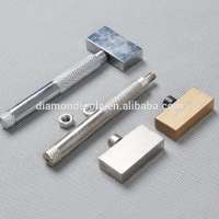 Sintered T-bar hand use diamond dresser for grinding wheels